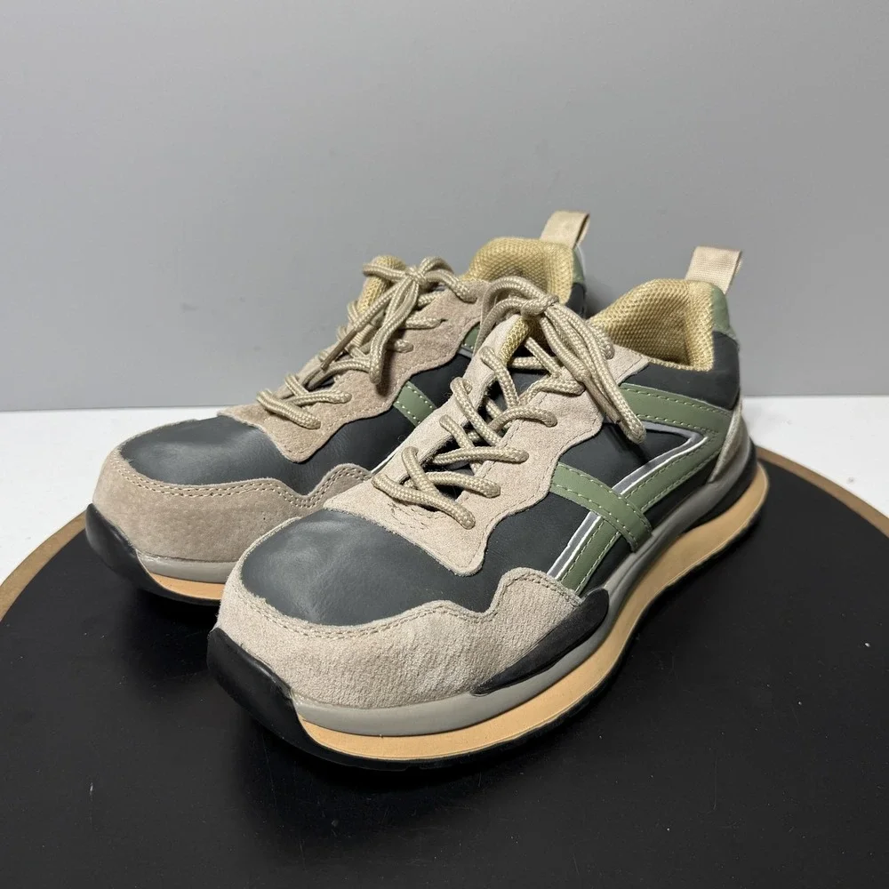 9KSAFETYJB Shoes Womens‎ Size 5.5 Work Safety Sneakers Athletic Mesh Steel Toe